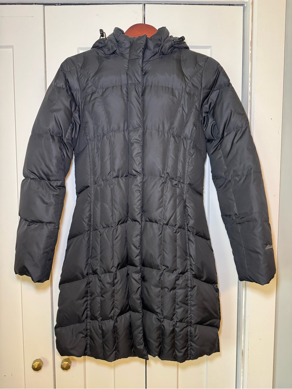 Eddie Bauer Women's Black Down Puffer Coat